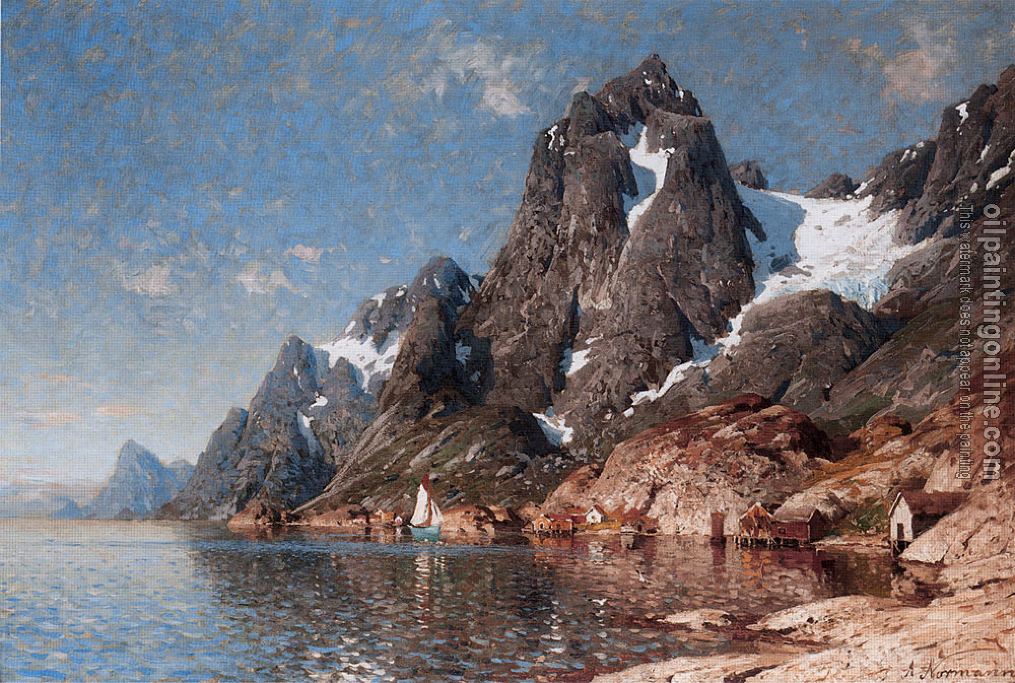 Adelsteen Normann - Sailing on the Fjord